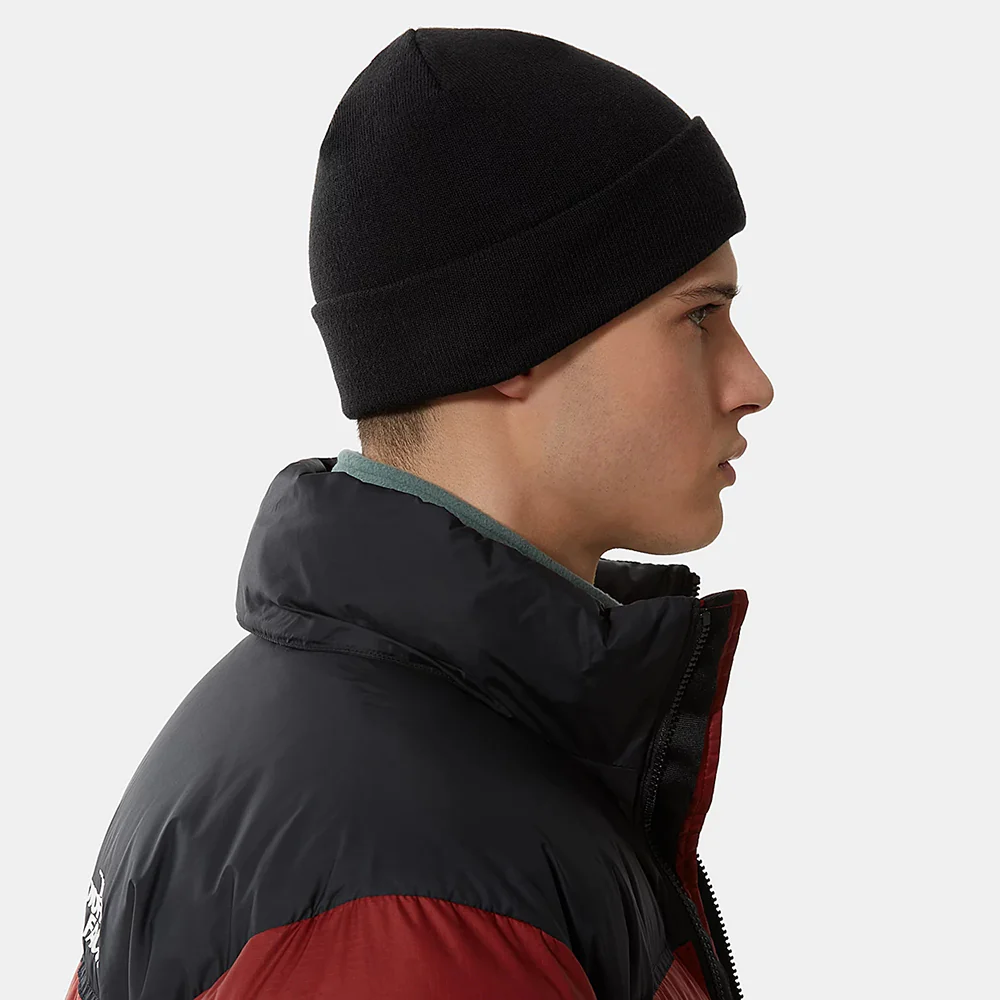 The North Face Norm kurze Beanie Mütze - Schwarz - Image 5