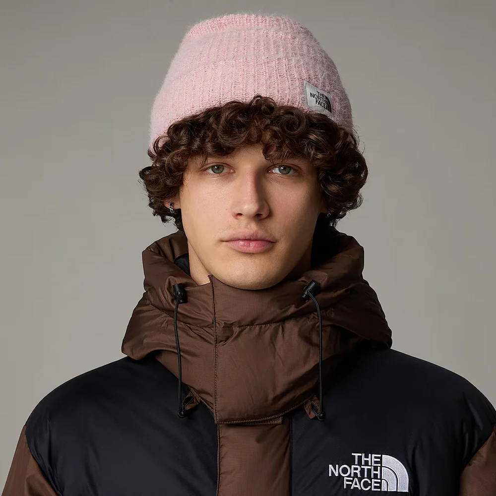 The North Face Salty Bae Recycled Beanie Mütze - Altrosa - Image 3