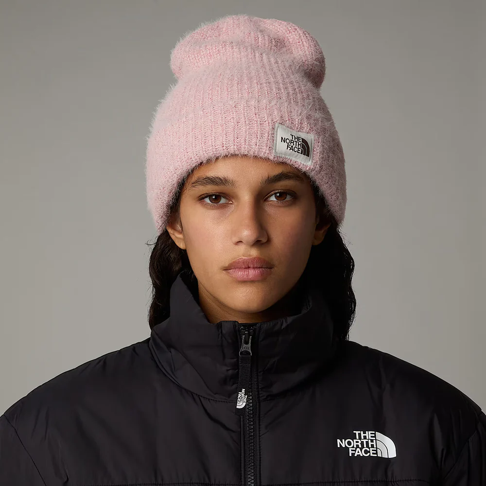 The North Face Salty Bae Recycled Beanie Mütze - Altrosa - Image 4