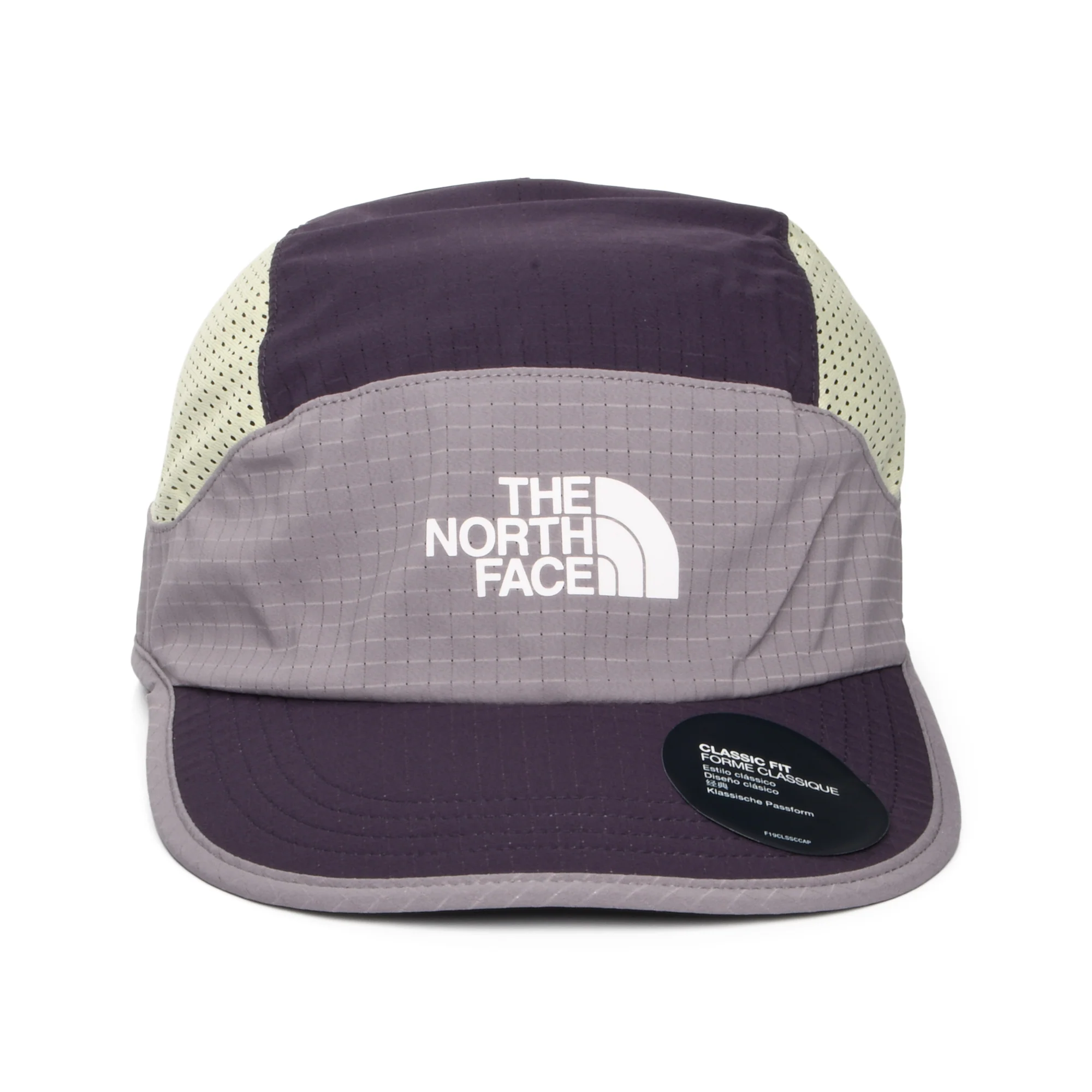 The North Face Summer LT Running 5 Paneelen Cap - Lila-Limettengrün - Image 2