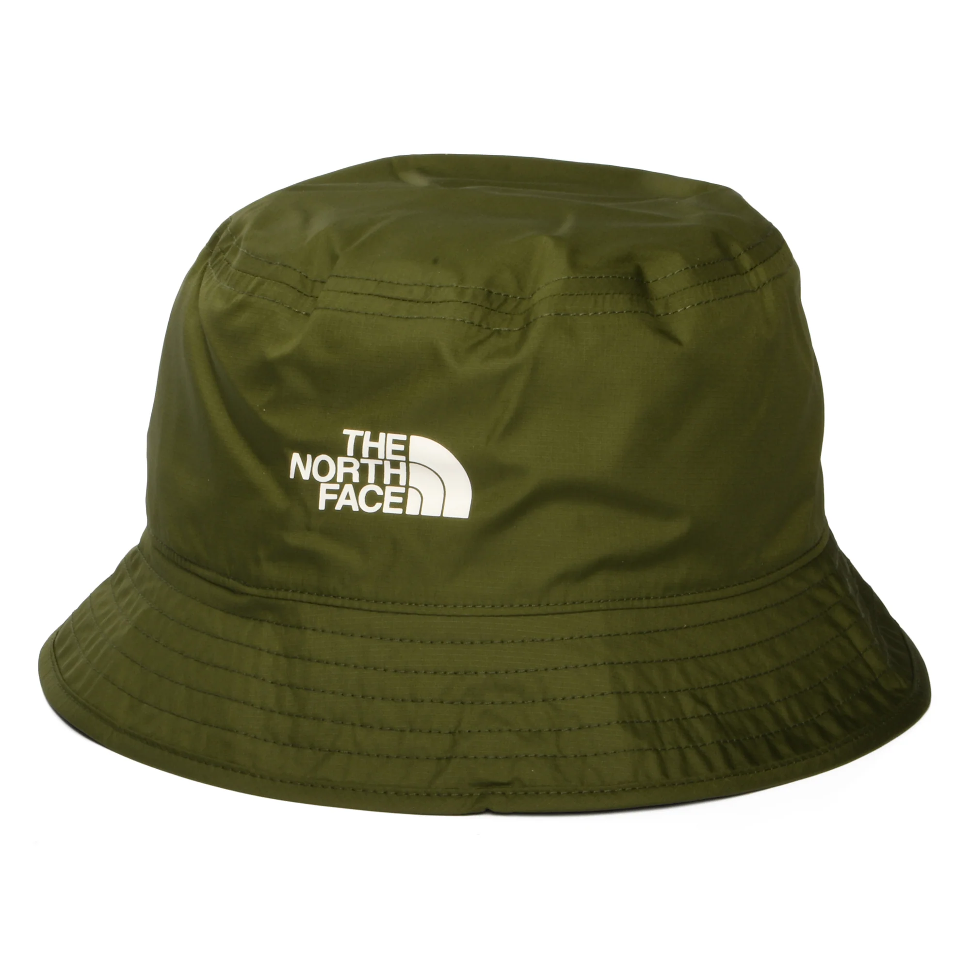 The North Face Sun Stash Packbarer Wendbarer Fischerhut - Moosgrün-Khaki