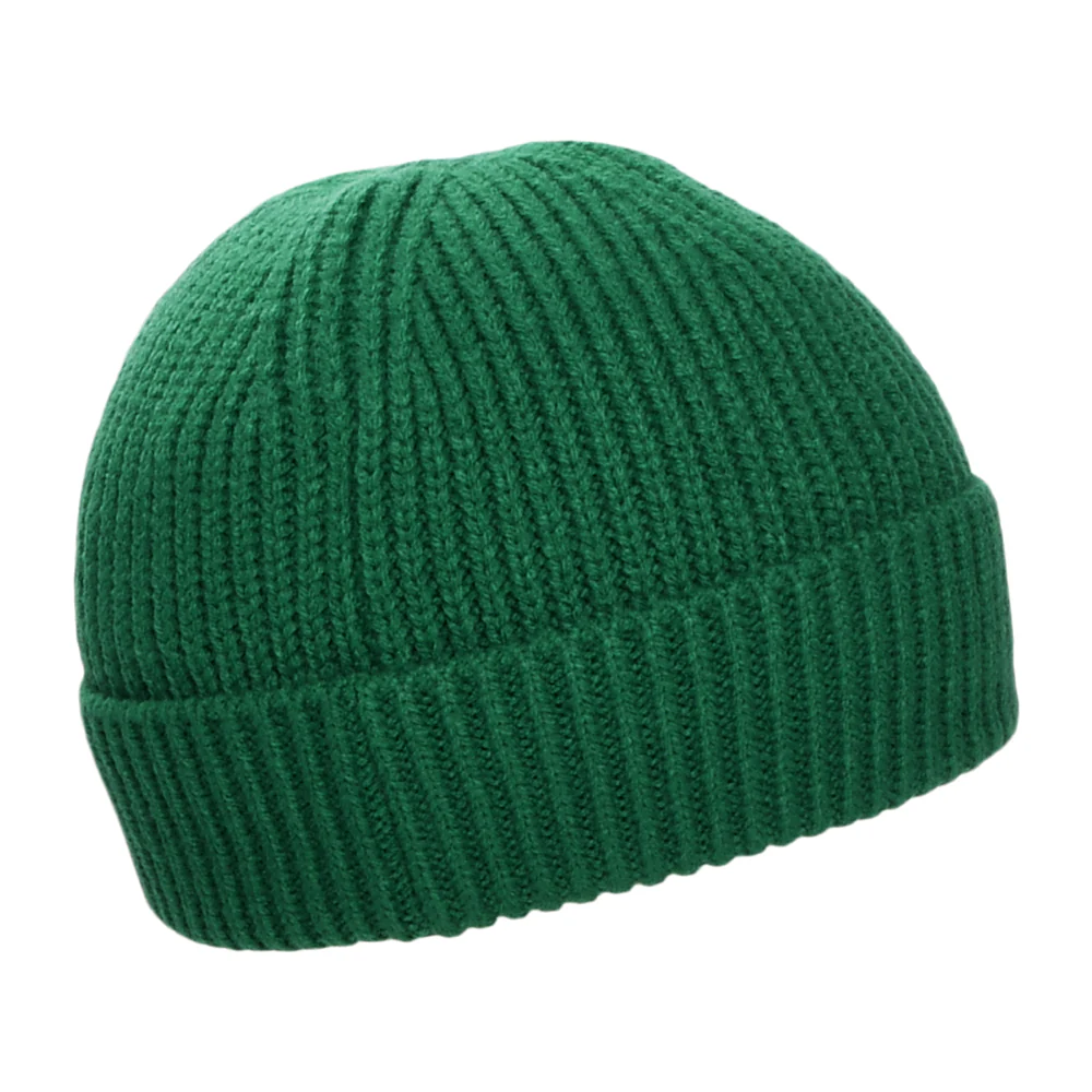 The North Face TNF Logo Box Cuffed Fisherman Beanie Mütze - Immergrün - Image 2