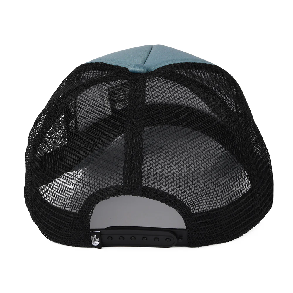 The North Face TNF Logo Deep Fit Trucker Cap - Schieferblau - Image 3