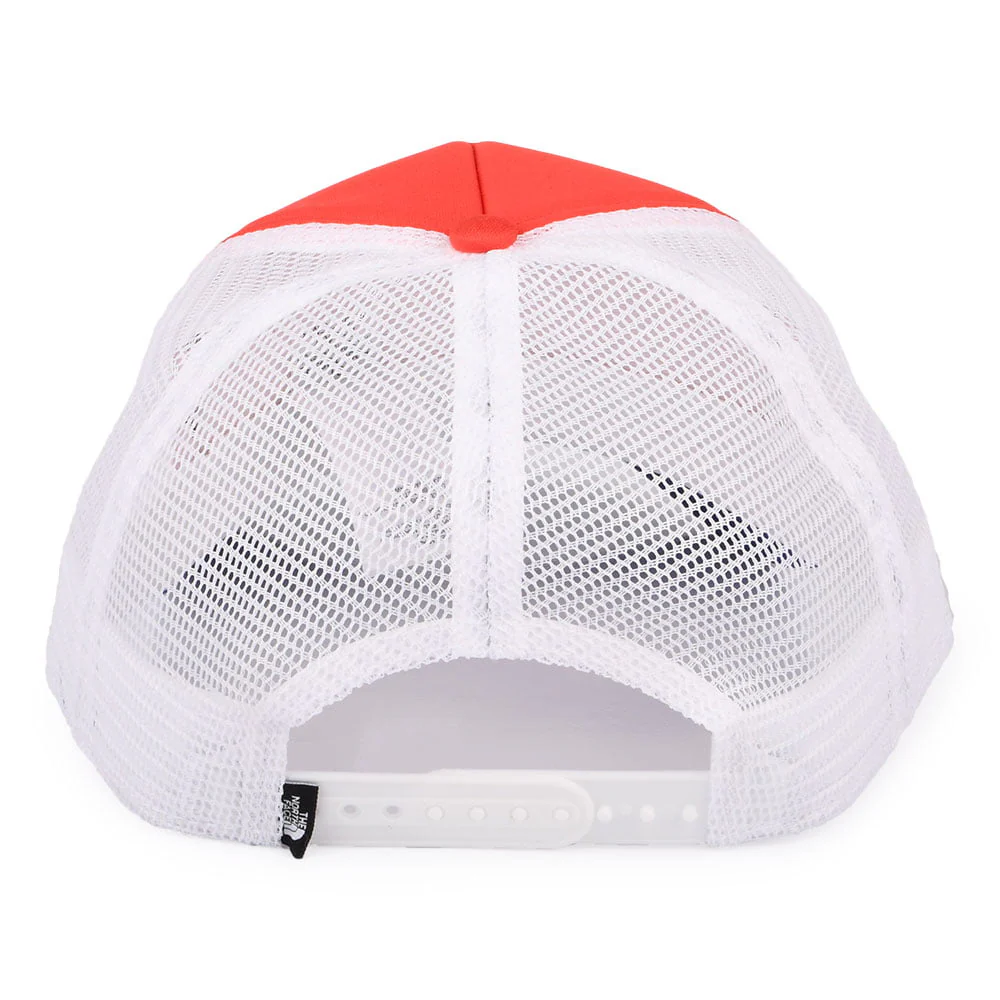 The North Face TNF Logo Deep Fit Trucker Cap - Rot-Blau - Image 3