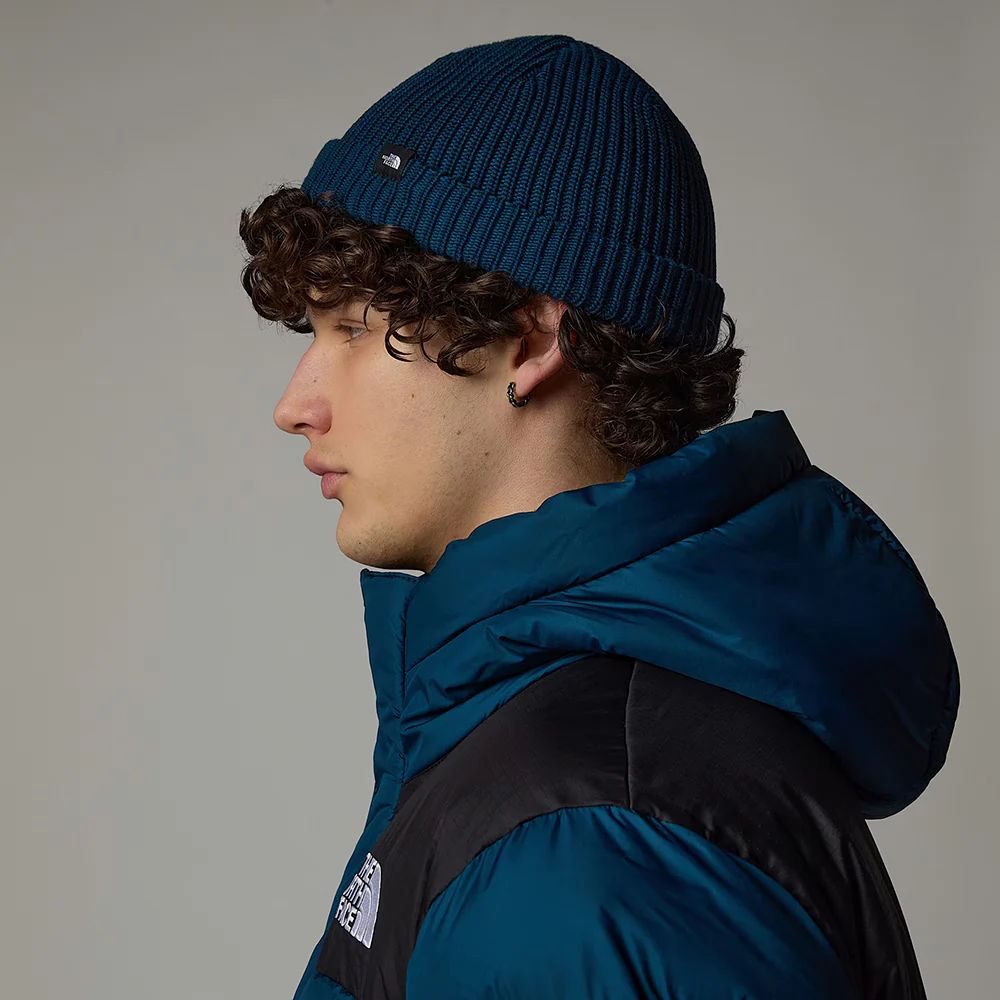 The North Face TNF II Recycled Fisherman Beanie Mütze - Petrol - Image 4