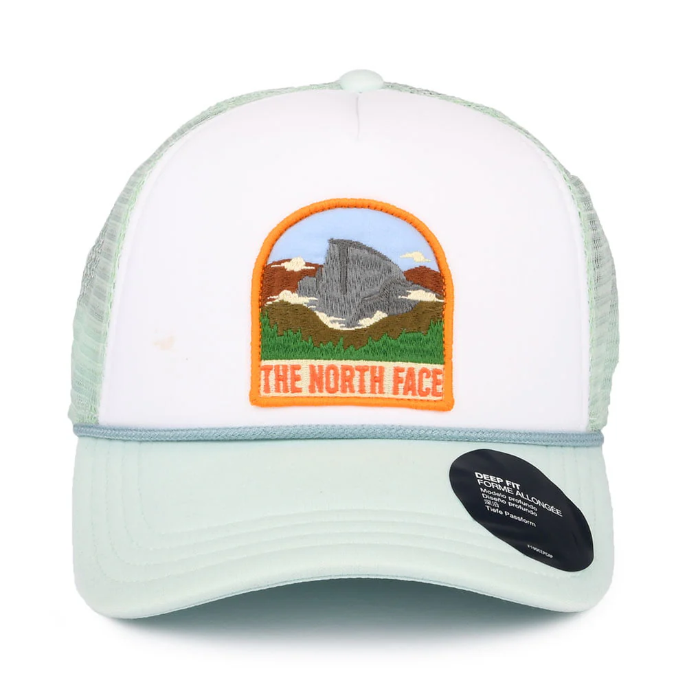 The North Face Valley Trucker Cap - Hellgrün-Weiß - Image 2