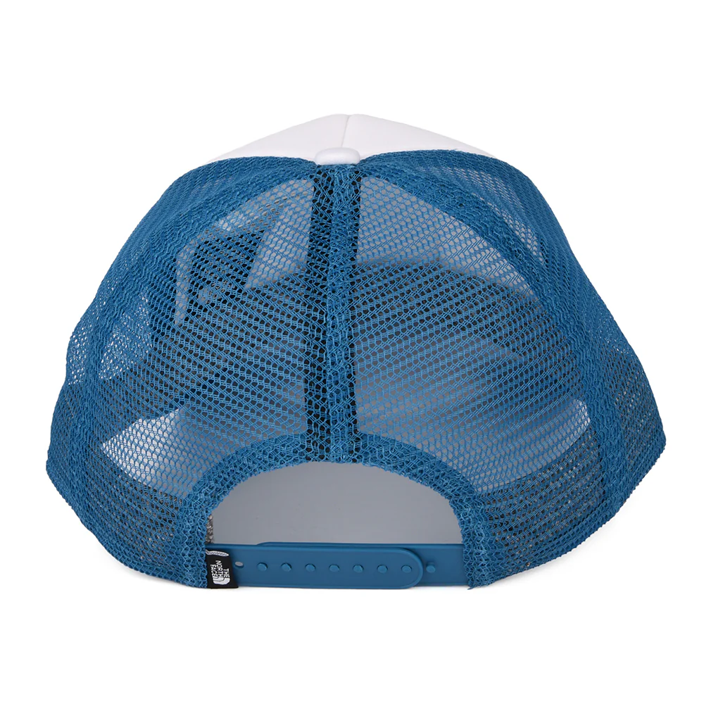 The North Face Valley Trucker Cap - Mittelblau-Weiß - Image 3