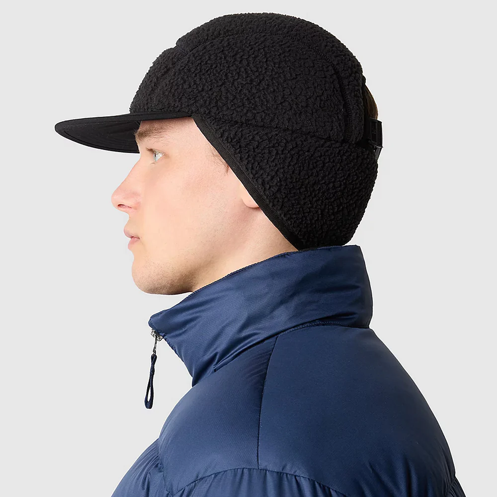 The North Face Wasserabweisender Fleece 5 Paneelen Cap mit Ohrenklappen - Schwarz - Image 5