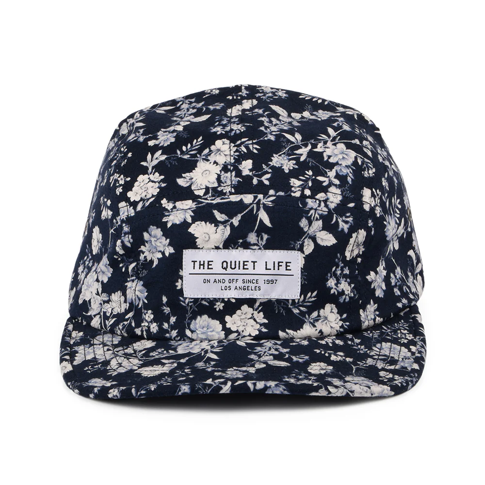 The Quiet Life Huntington 5 Paneelen Cap Floral - Marineblau - Image 2