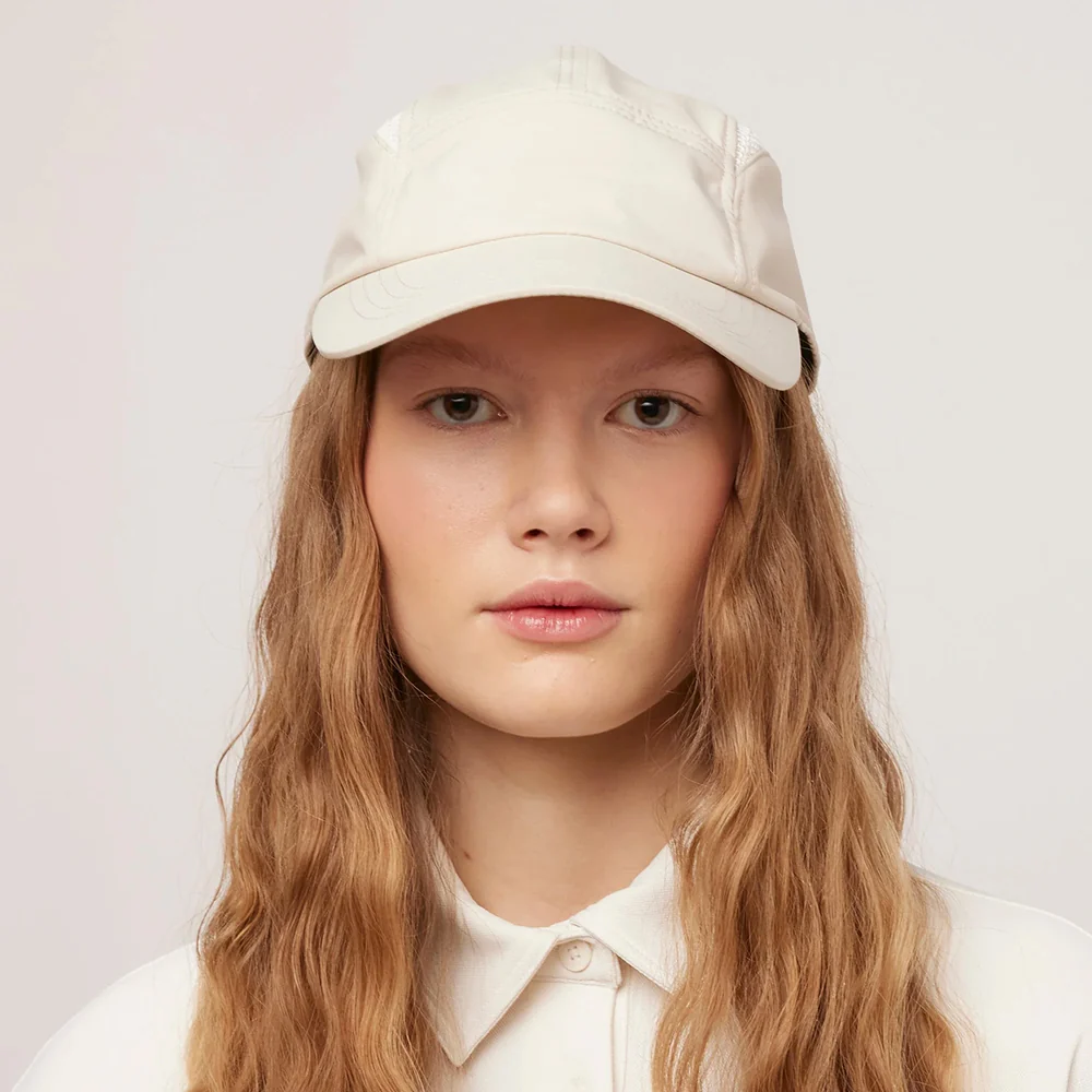 Tilley Airflo Recycled Recycelter 5 Paneelen Cap - Helles Steingrau - Image 4