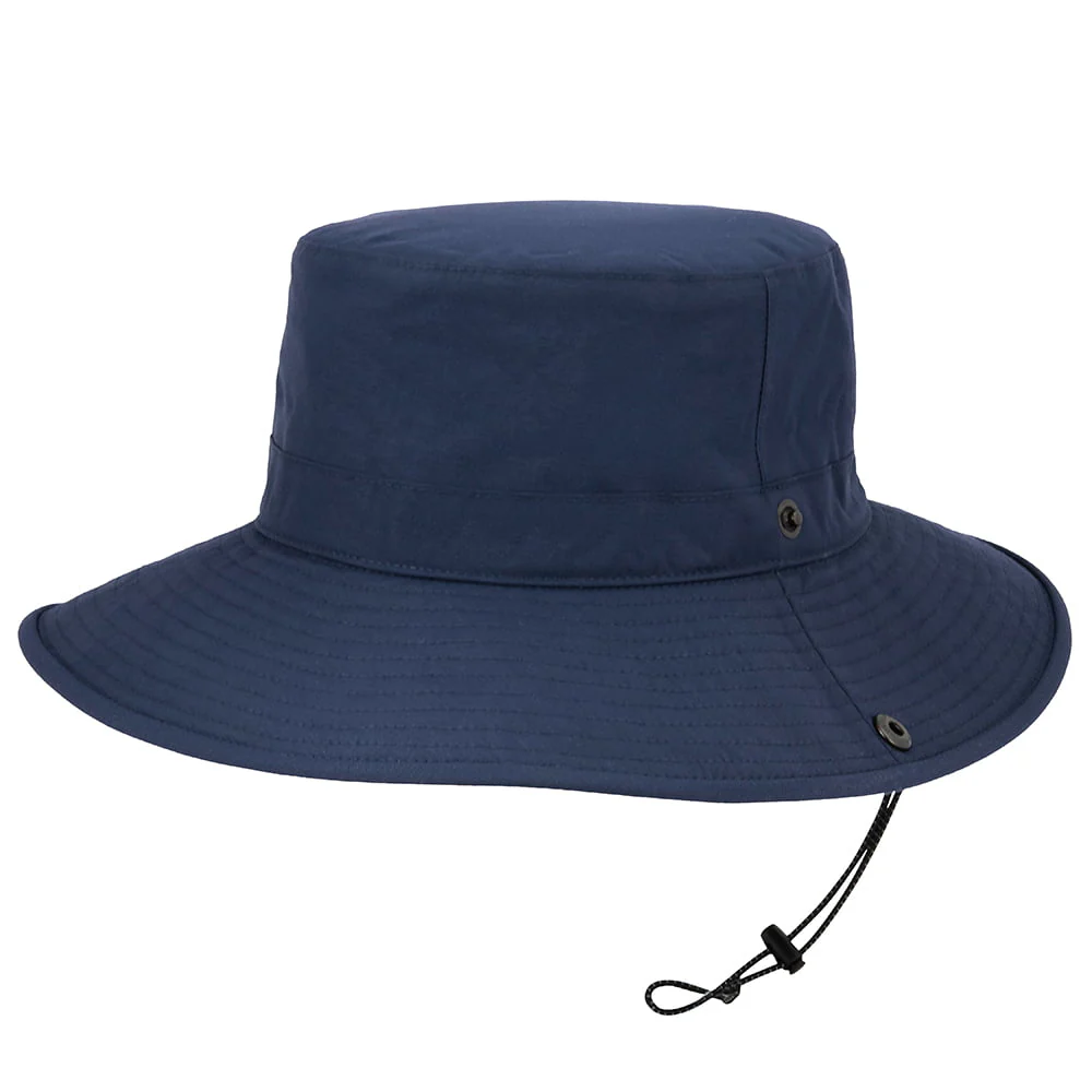 Tilley Hyeto Wasserdichter Knautschbarer Sonnenhut - Marineblau