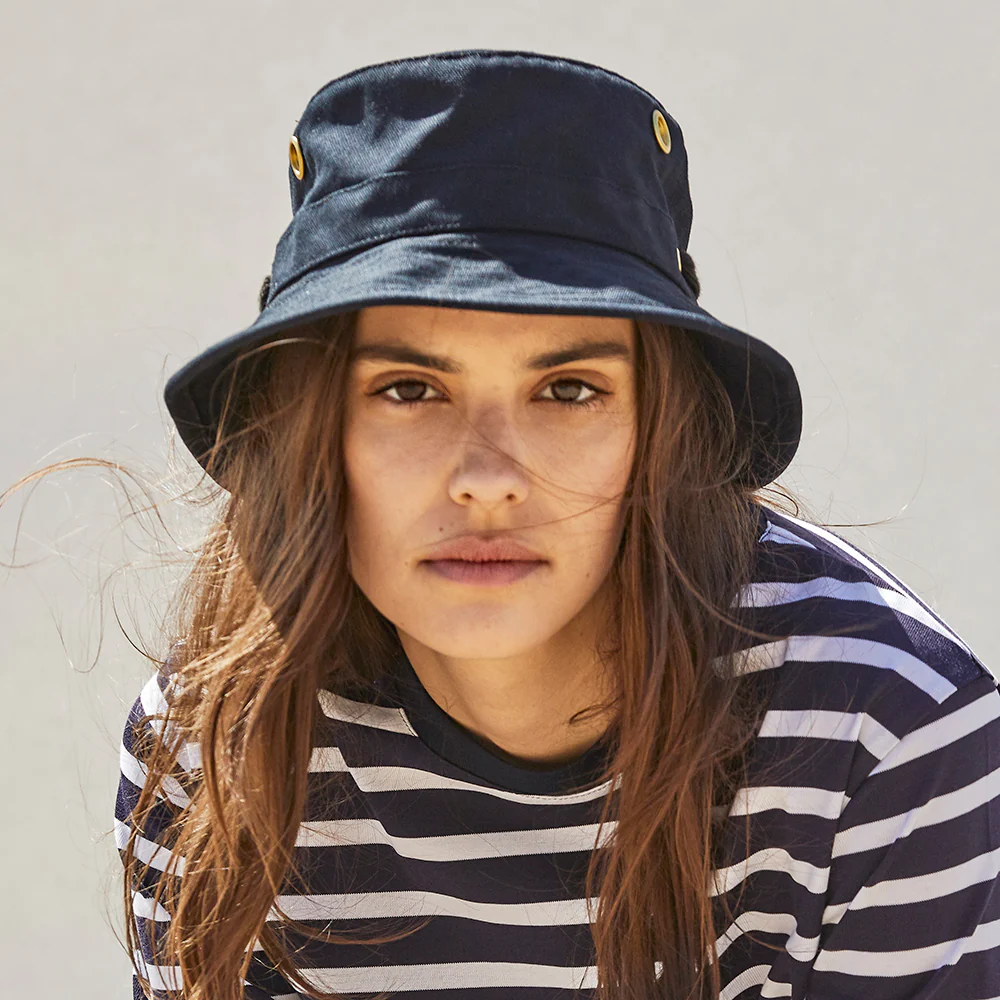 Tilley Iconic T1 Sonnenhut aus Cotton Duck - Marineblau - Image 3