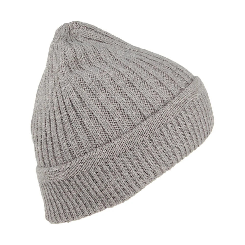 Timberland Beanie Mütze Solid Rib - Hellgrau - Image 2