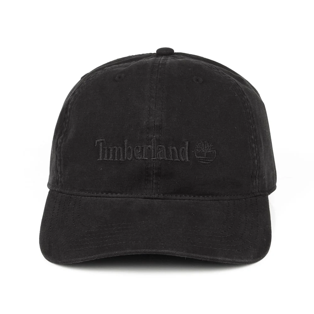 Timberland Embroidered Logo Baseball Cap - Schwarz - Image 2