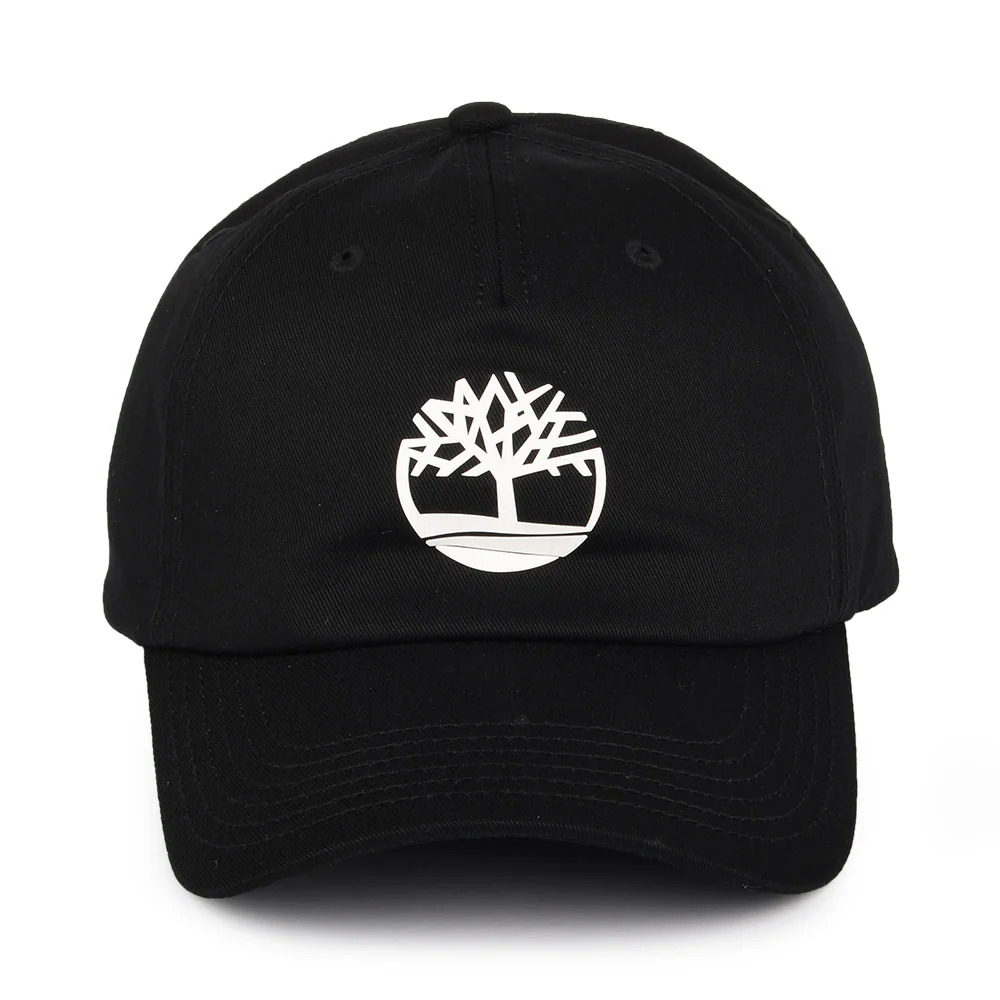 Timberland Gummi Logo Snapback Cap - Schwarz - Image 2
