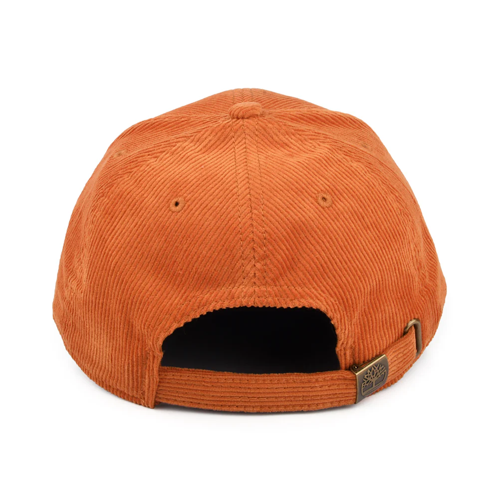 Timberland Logo Kord Baseball Cap - Rostrot - Image 3