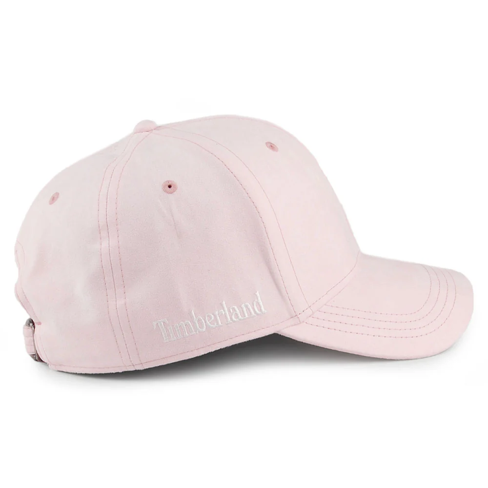 Timberland Micro Faux Suede Baseball Cap - Hellrosa - Image 2