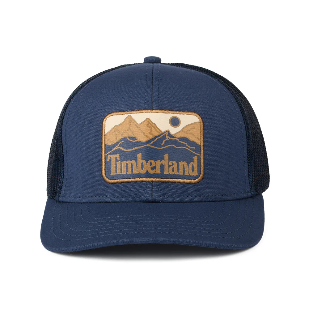 Timberland Mountain Line Patch Trucker Cap - Dunkelblau - Image 2