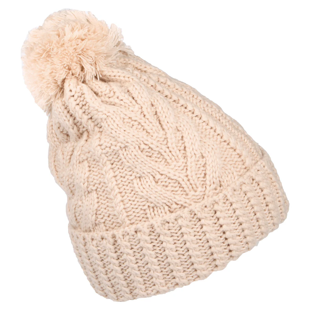 Timberland Premium Bommelmütze mit Zopfstrickmuster - Rosé - Image 2