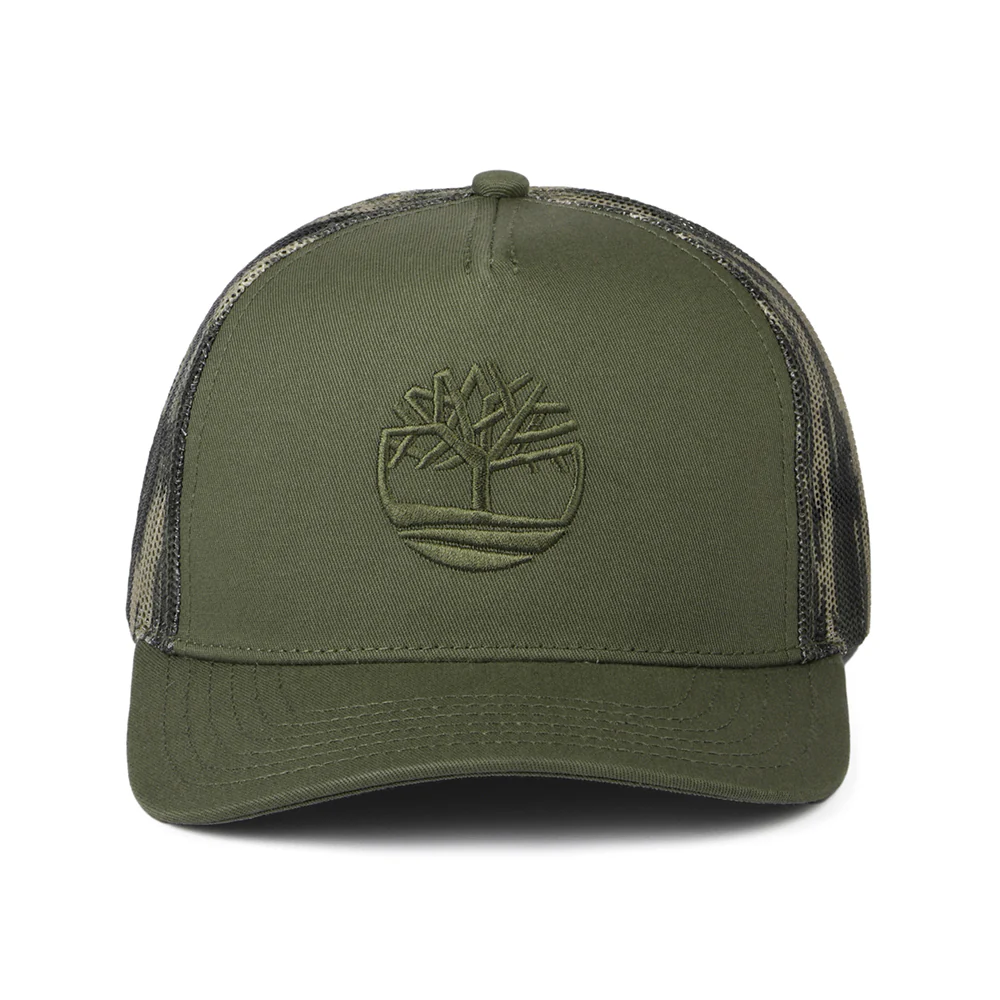 Timberland Printed Camouflage Mesh Trucker Cap - Olivgrün - Image 2