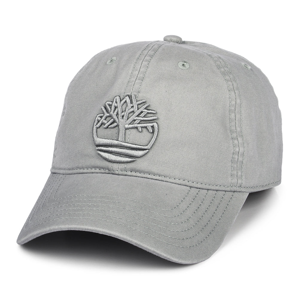 Timberland Soundview Baseball Cap aus Baumwoll-Canvas - Hellgrau