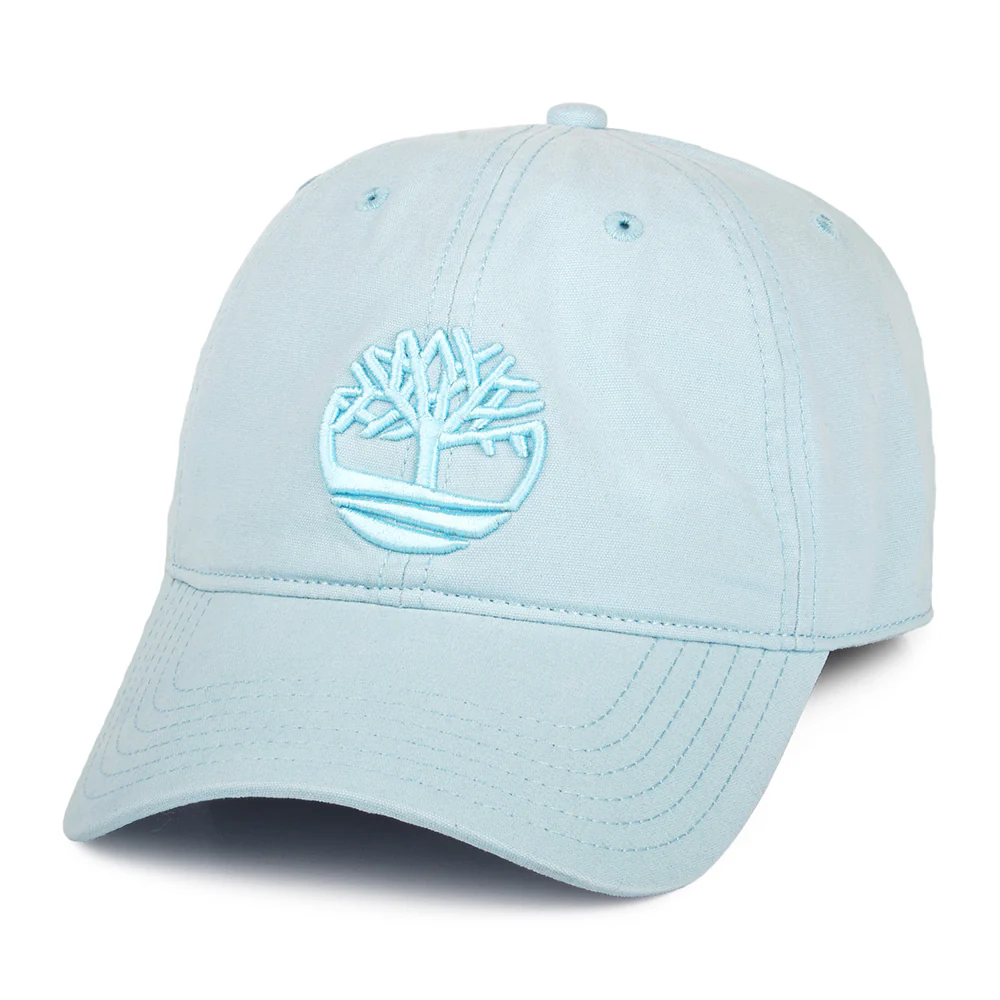 Timberland Soundview Baseball Cap aus Baumwoll-Canvas - Himmelblau