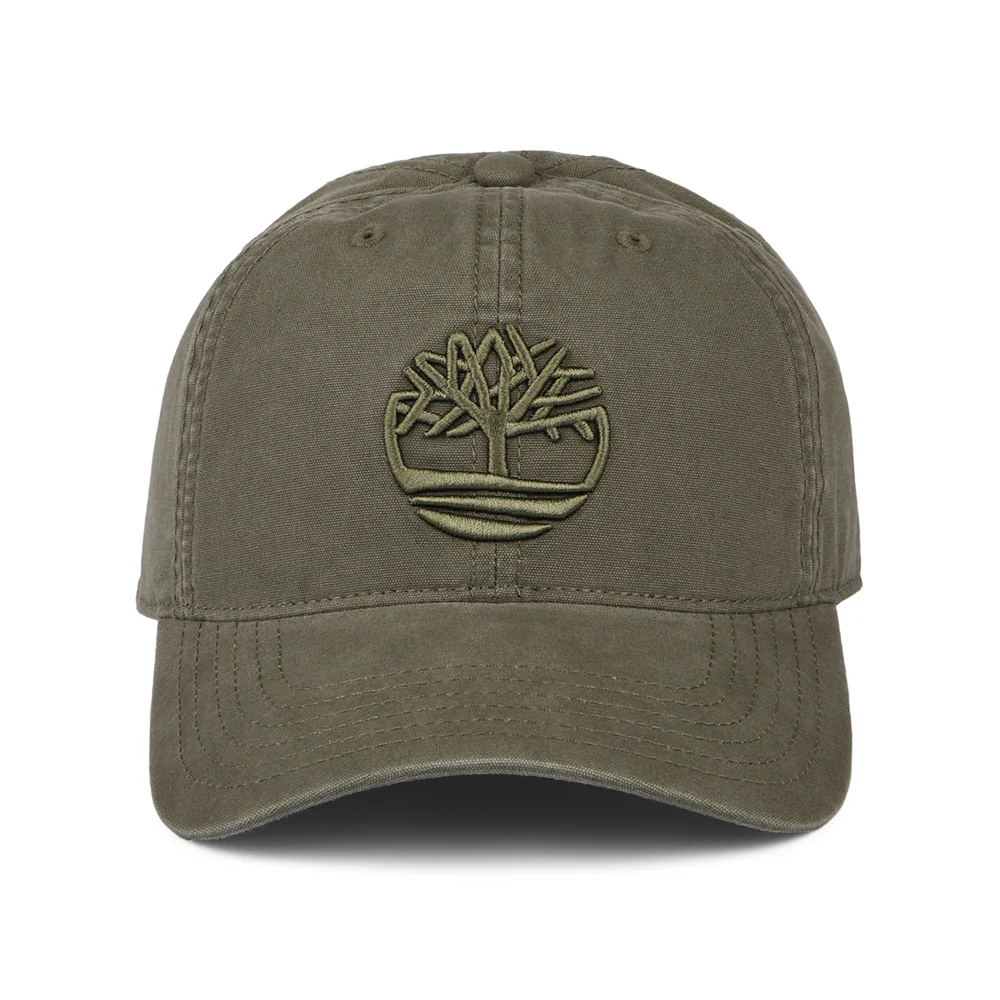 Timberland Soundview Baseball Cap aus Baumwoll-Canvas - Olivgrün - Image 2