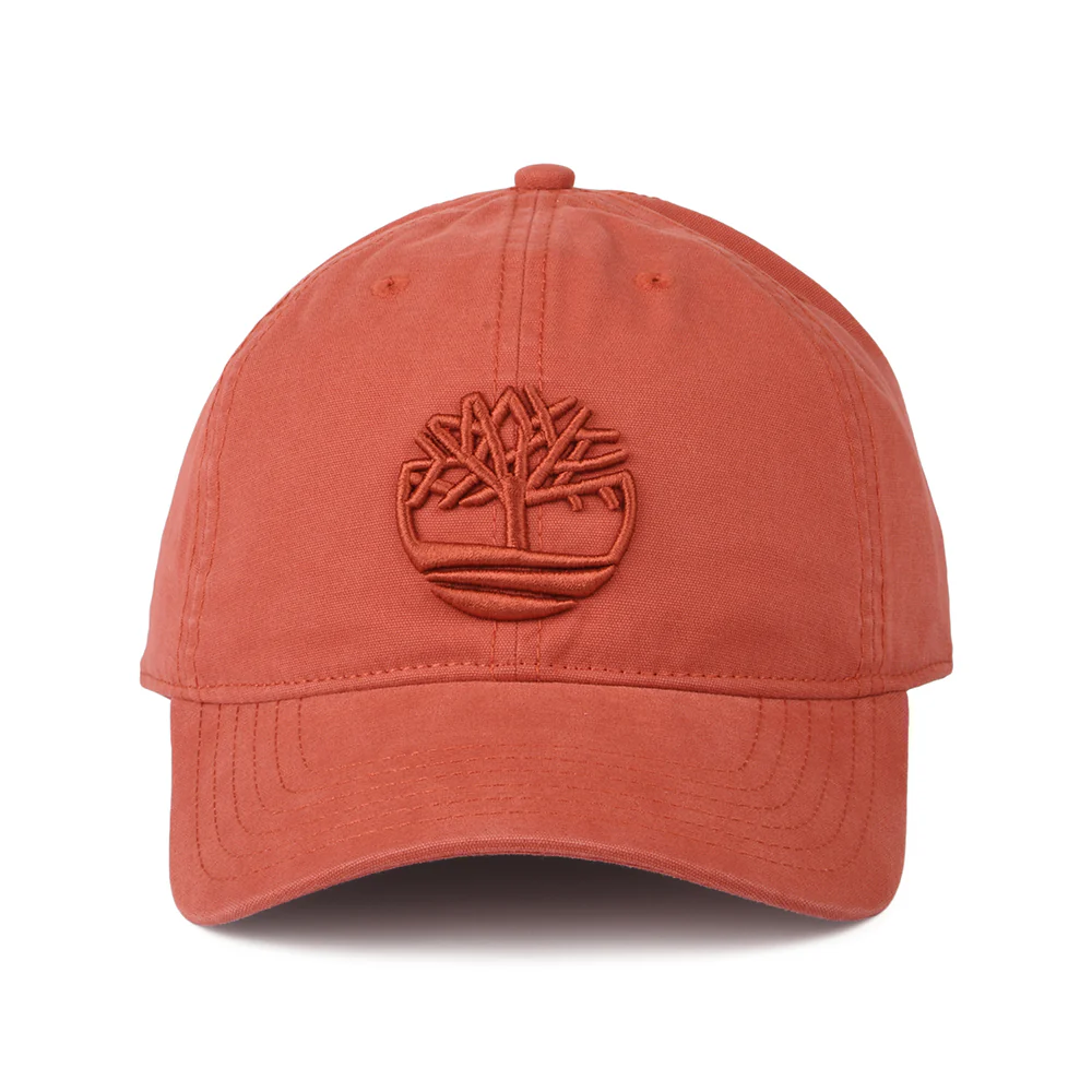 Timberland Soundview Baseball Cap aus Baumwoll-Canvas - Verbranntes Orange - Image 2