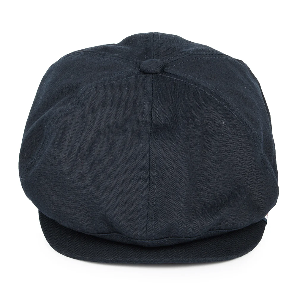 Tommy Hilfiger Ballonmütze mit Fischgrätmuster aus Baumwolle - Dunkles Marineblau - Image 2