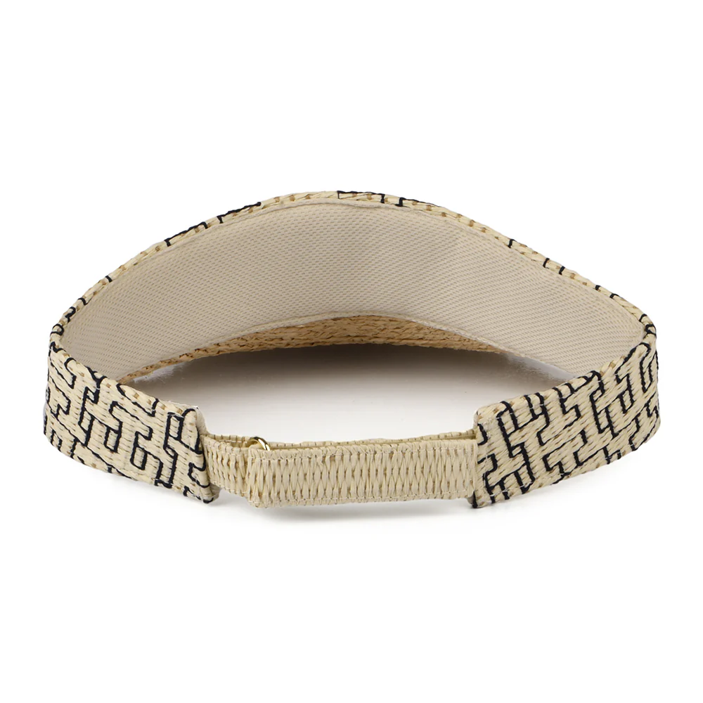 Tommy Hilfiger Beach Sonnenschild aus Stroh - Natur - Image 2
