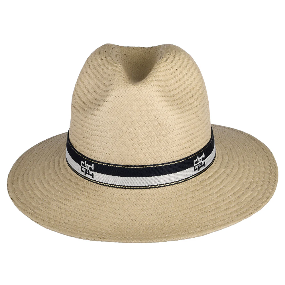 Tommy Hilfiger Iconic Prep Fedora Hut aus Toyo Stroh - Natur - Image 3