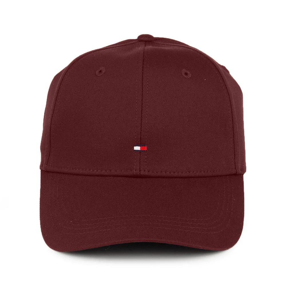 Tommy Hilfiger Klassische Baseball Cap - Burgunderrot - Image 2