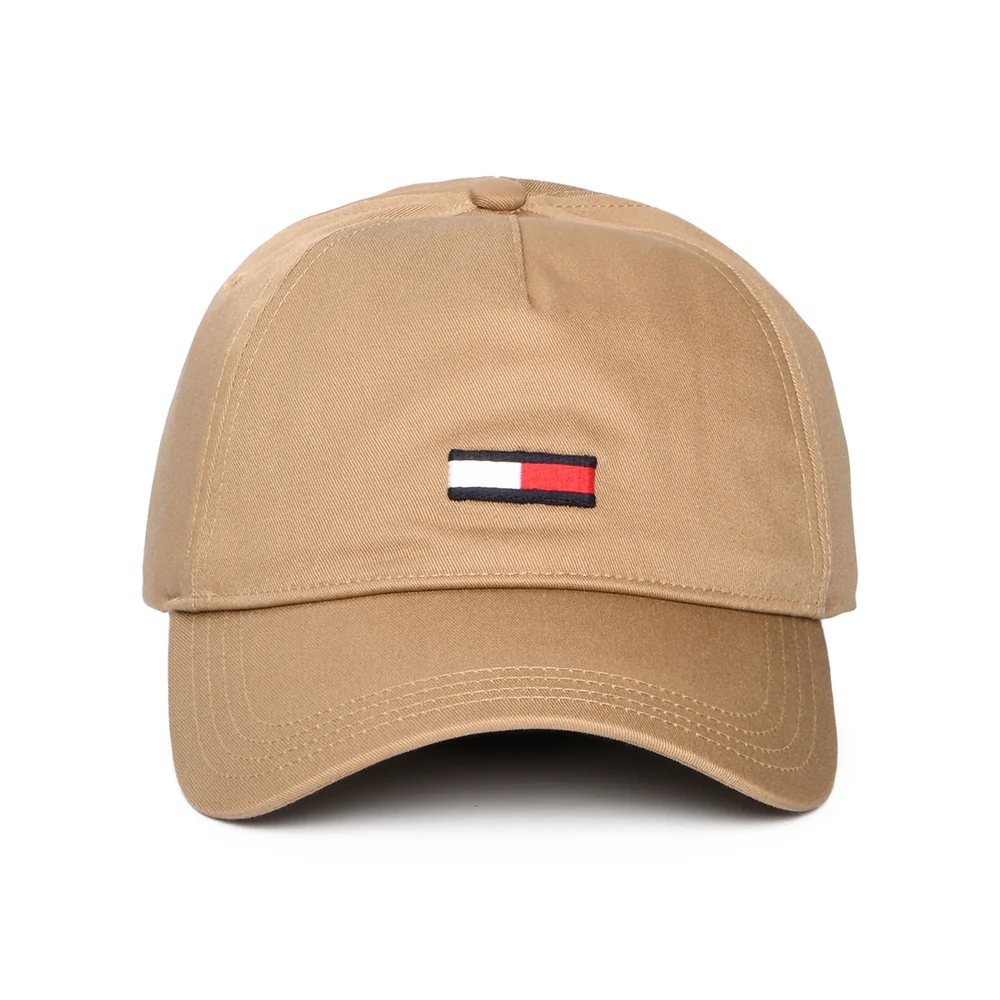 Tommy Hilfiger TJM Elongated Flag Baseball Cap - Hellbraun - Image 2