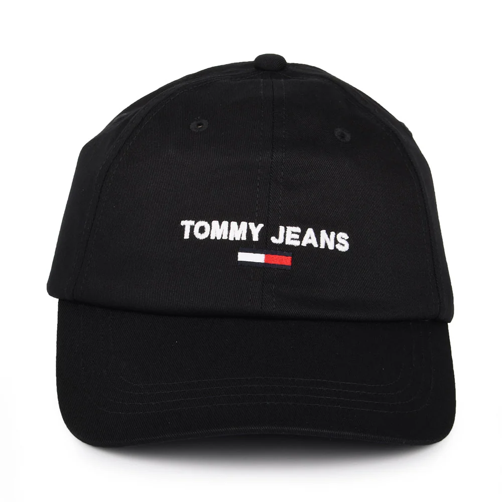 Tommy Hilfiger TJM Sport Baseball Cap aus organischer Baumwolle - Schwarz - Image 2