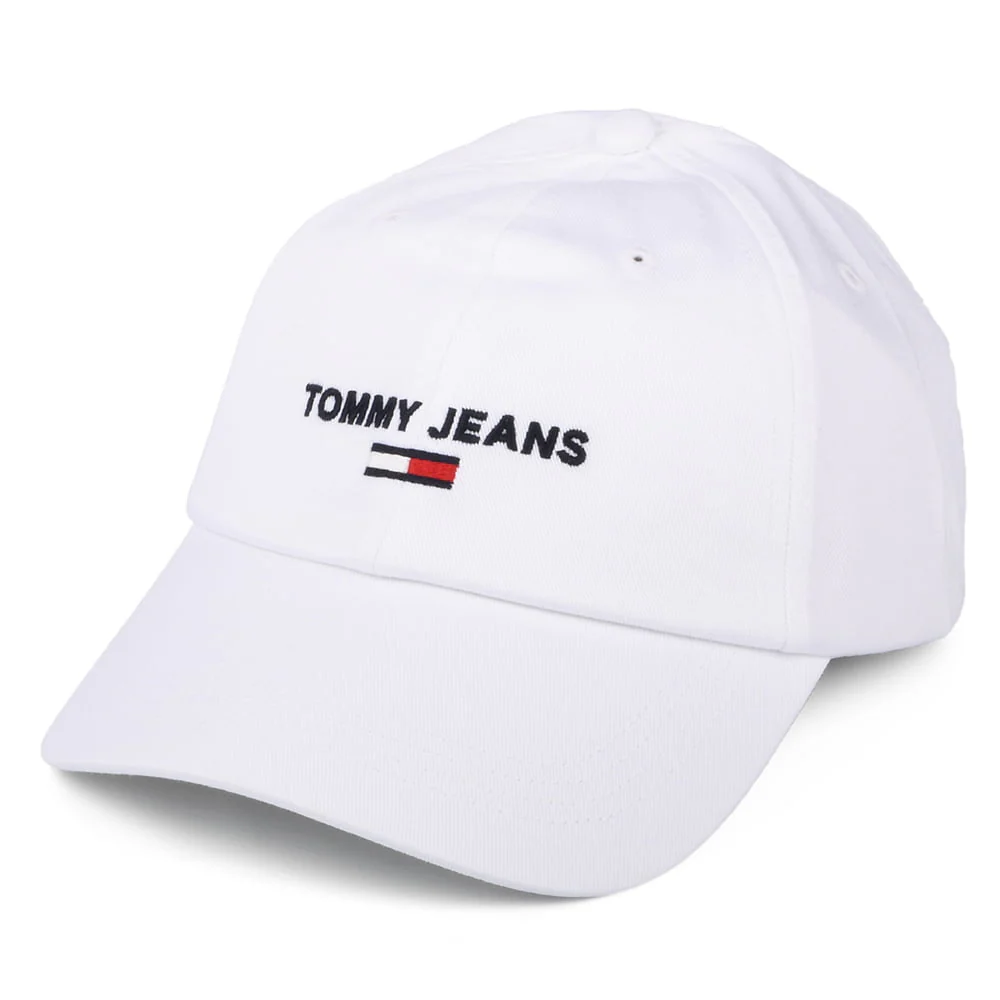 Tommy Hilfiger TJM Sport Baseball Cap aus organischer Baumwolle - Weiß