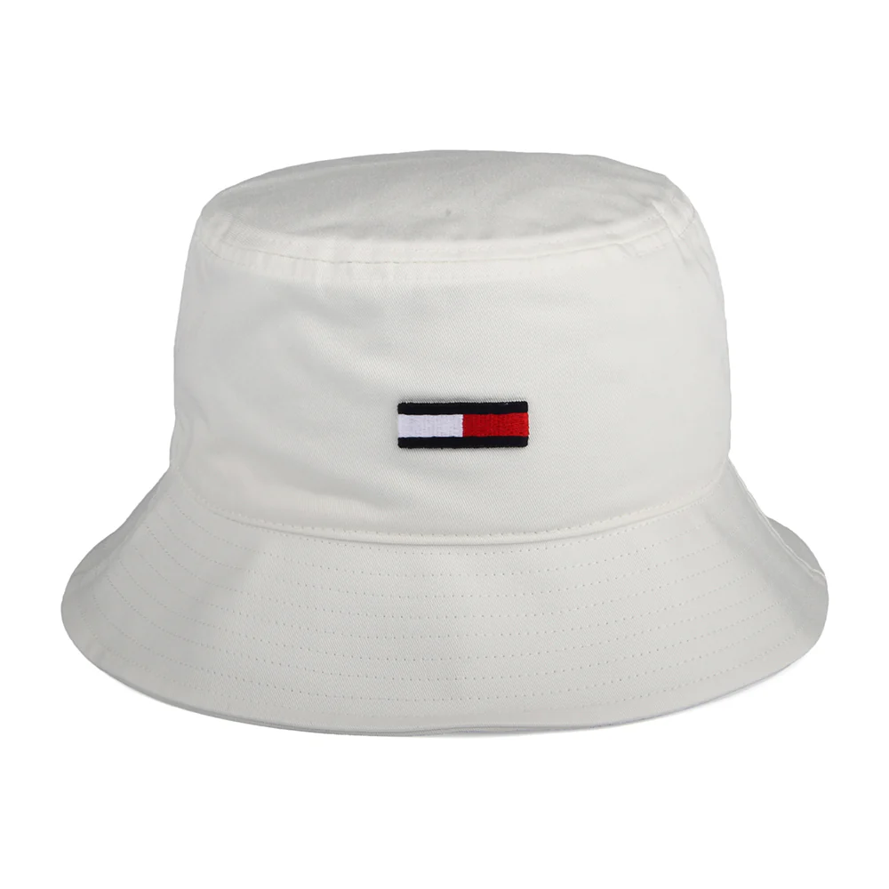 Tommy Hilfiger TJW Flag Fischerhut aus organischer Baumwolle - Ecru - Image 2