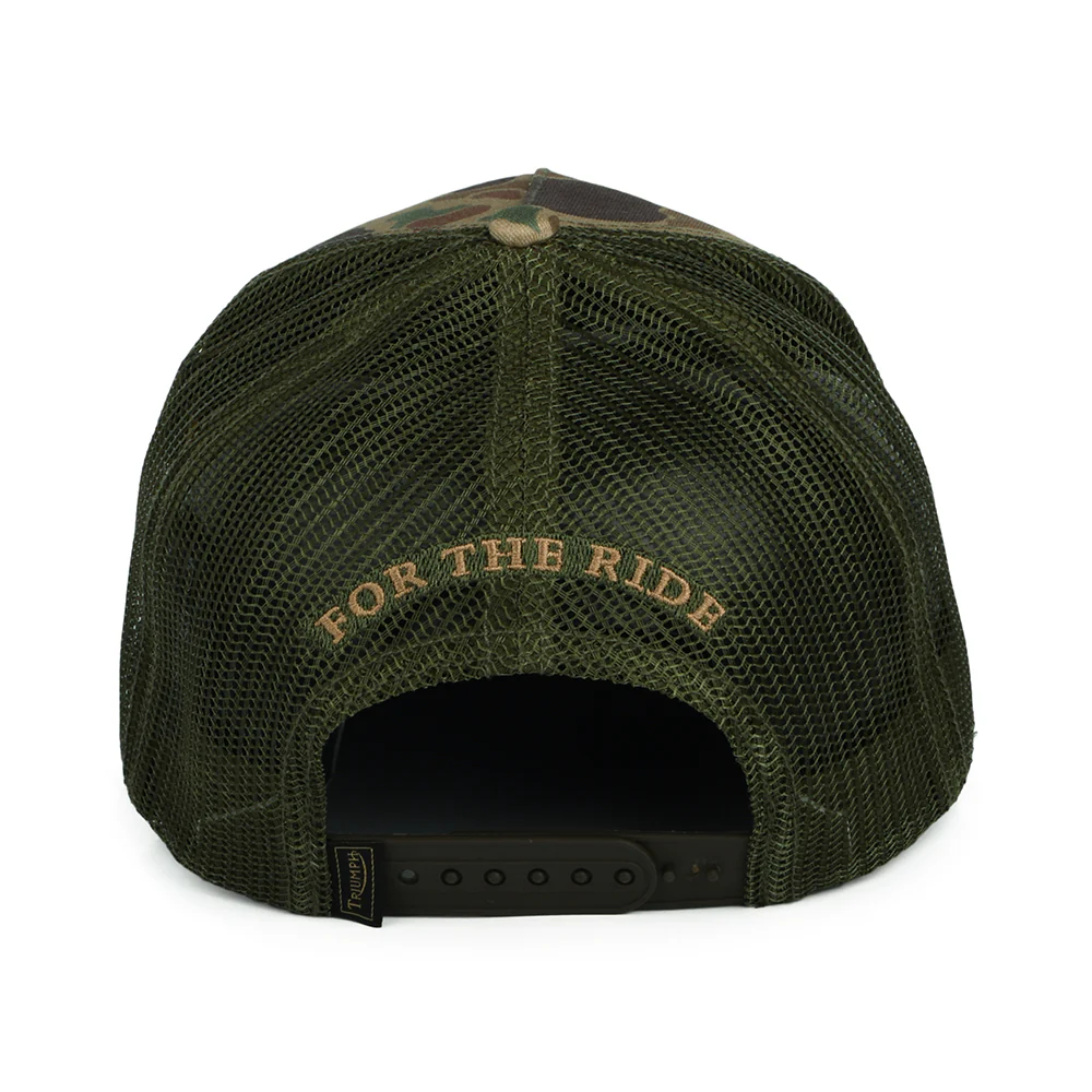 Triumph Motorcycles Hunter Trucker Cap - Tarnfarben - Image 3