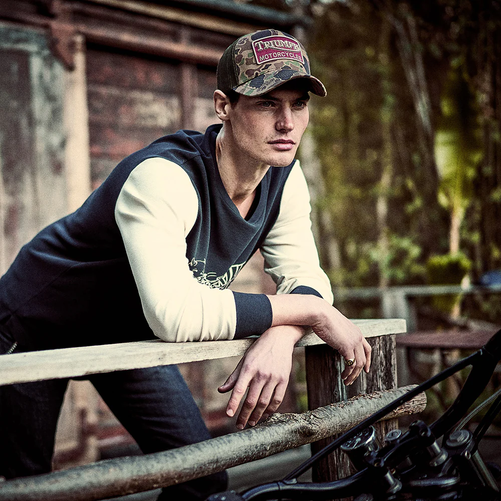 Triumph Motorcycles Hunter Trucker Cap - Tarnfarben - Image 4