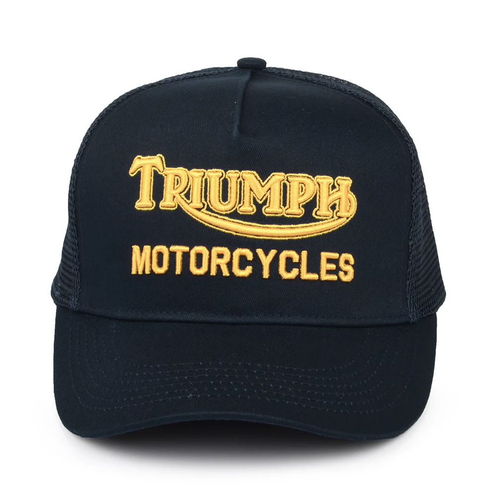 Triumph Motorcycles Oil Trucker Cap - Marineblau - Image 2