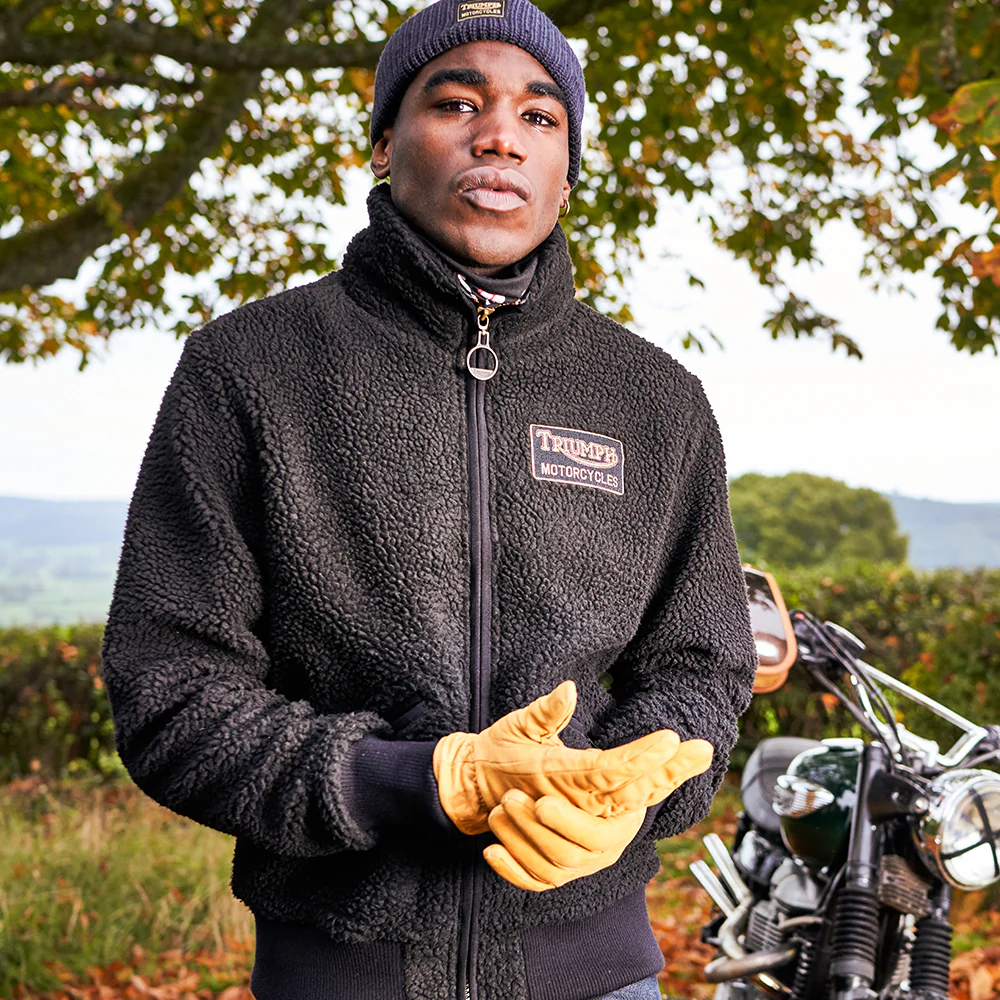 Triumph Motorcycles Watch Cap Cuffed Beanie Mütze - Dunkles Marineblau - Image 3