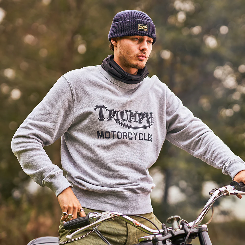 Triumph Motorcycles Watch Cap Cuffed Beanie Mütze - Dunkles Marineblau - Image 4