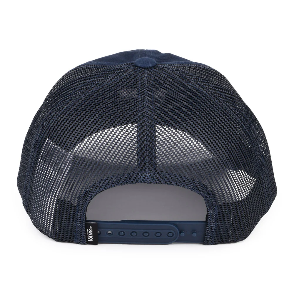 Vans Asheboro Gebogenes Visier Trucker Cap - Marineblau - Image 3