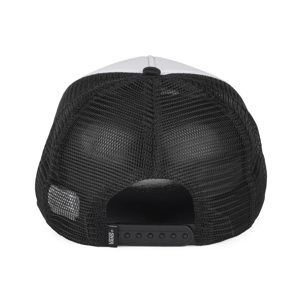 Vans Classic Patch Curved Brim Trucker Cap - Schwarz-Weiß - Image 3