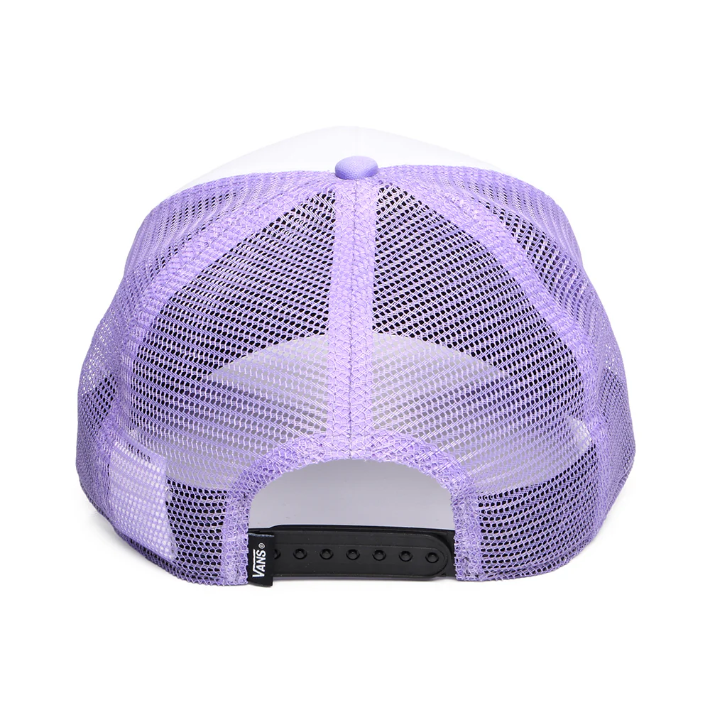 Vans Classic Patch Curved Brim Trucker Cap - Weiß-Fliederfarben - Image 3