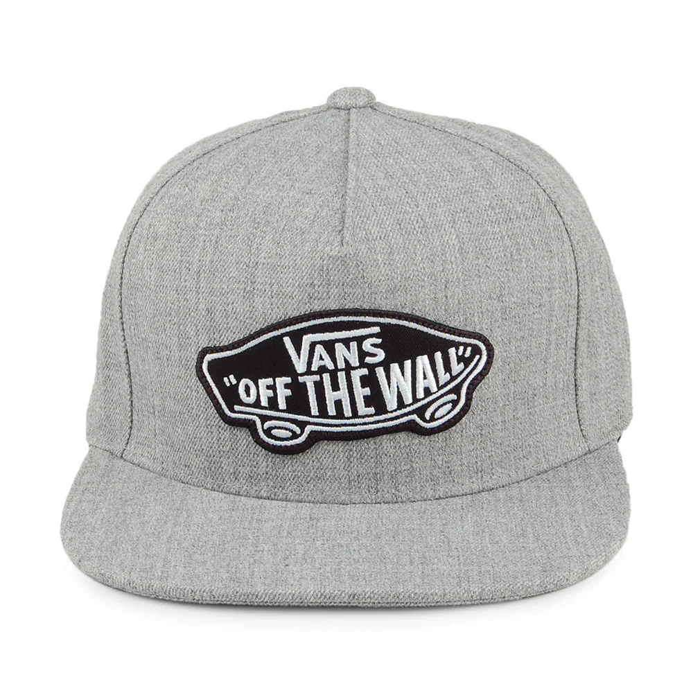 Vans Classic Patch Snapback Cap - Meliertes Grau - Image 2