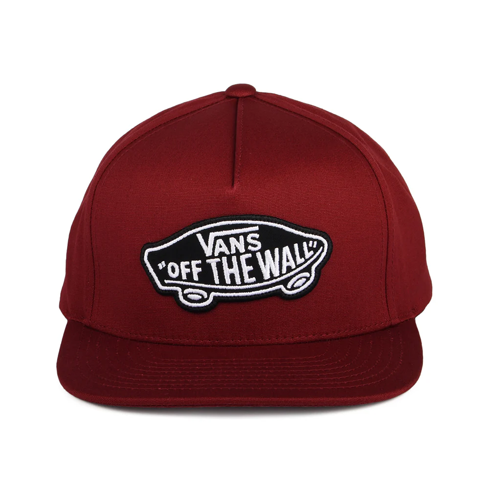 Vans Classic Patch Snapback Cap - Weinrot - Image 2