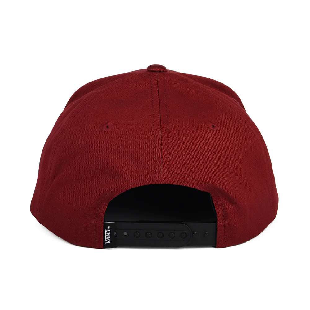 Vans Classic Patch Snapback Cap - Weinrot - Image 3