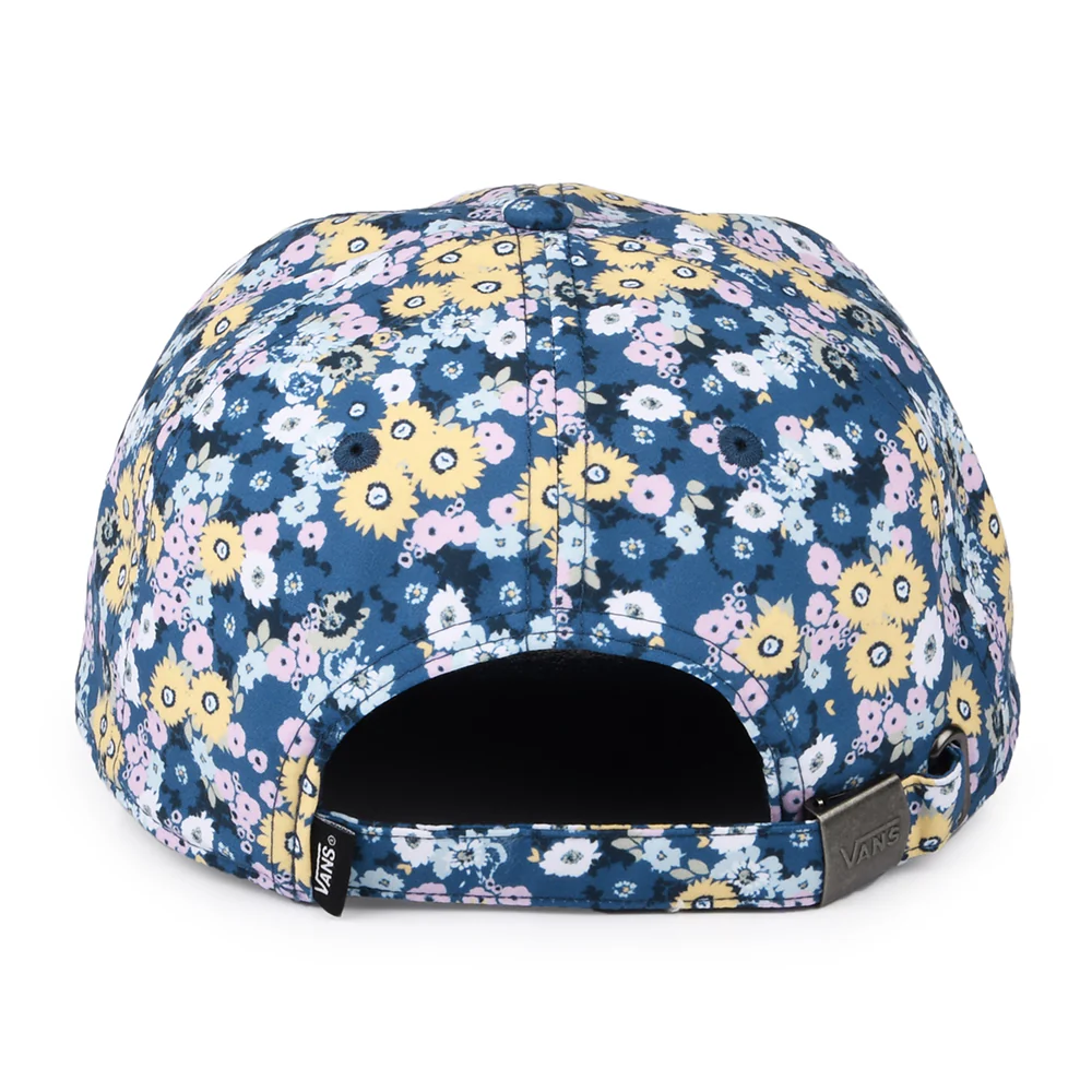 Vans Court Side Printed Deco Ditsy Baseball Cap - Blau-Gelb - Image 3