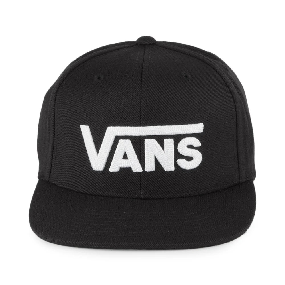 Vans Drop V II Snapback Cap - Schwarz-Weiß - Image 2