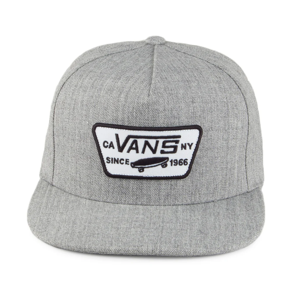 Vans Full Patch Snapback Cap - Grau meliert - Image 2